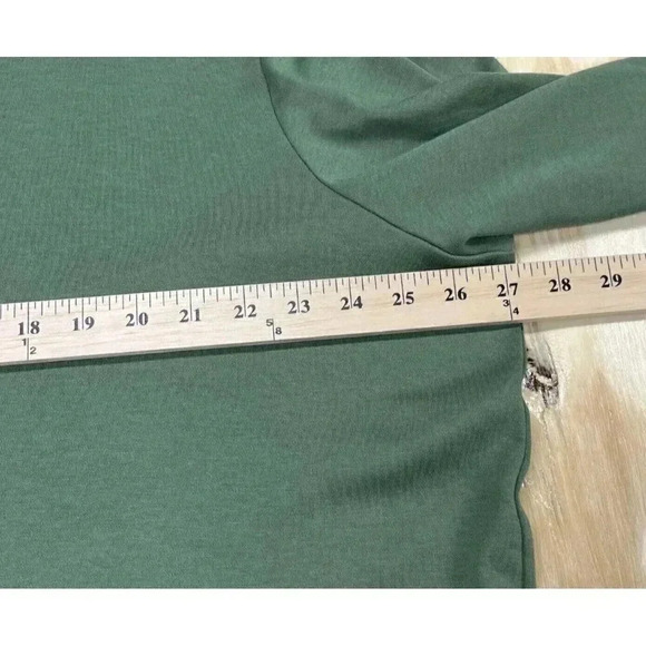 Lands End Shirt Men Size 2XL Green Traditional Fit 100% Supima Polo Long Sleeve - Picture 6 of 9